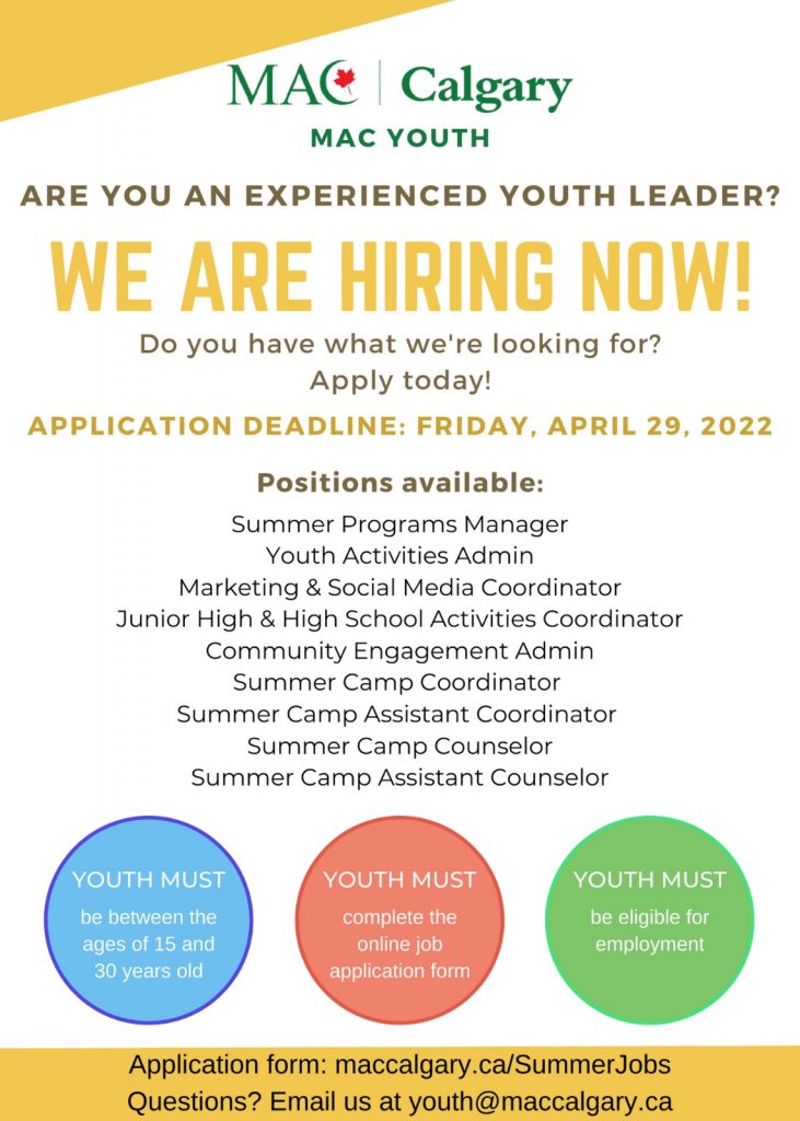 Youth Summer Jobs