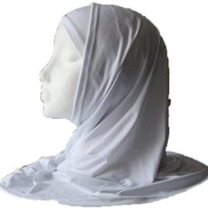 Gym Uniform - 2-Pieces White Hijab