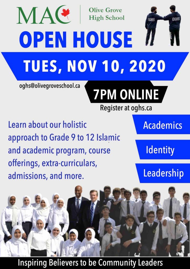 OGHS Open House
