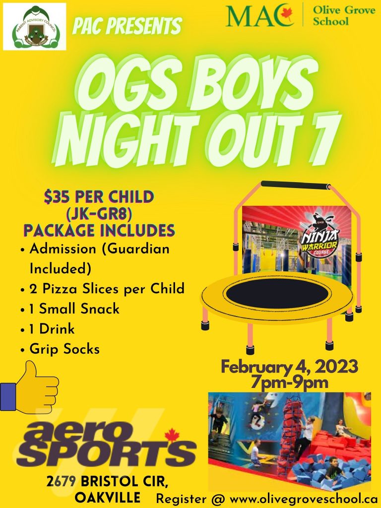 PAC Boys' Night Out (OGES/OGMS)