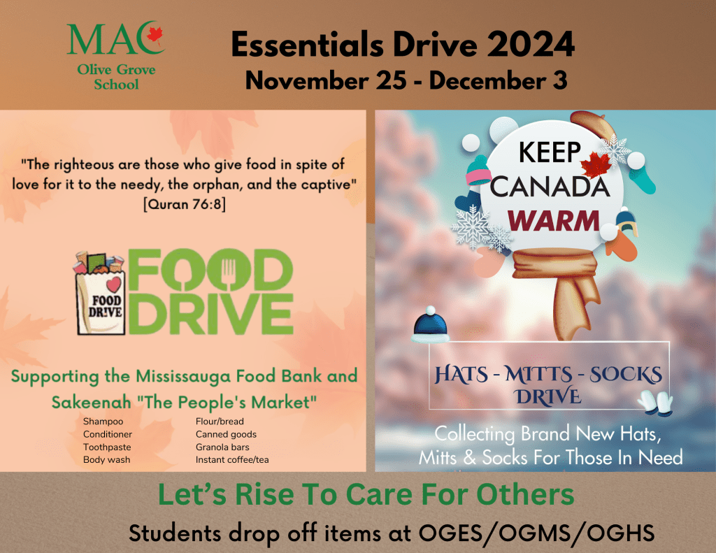 Food & Essentials Drive 2024